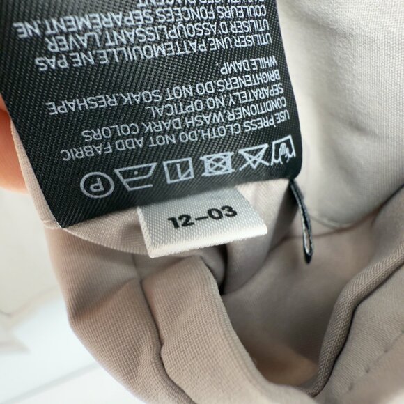 UNIQLO x THEORY AirSense Jacket Ultra Light Light Gray/Stone Men's Blazer XS - Picture 9 of 9